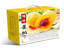 黄桃水果包装盒